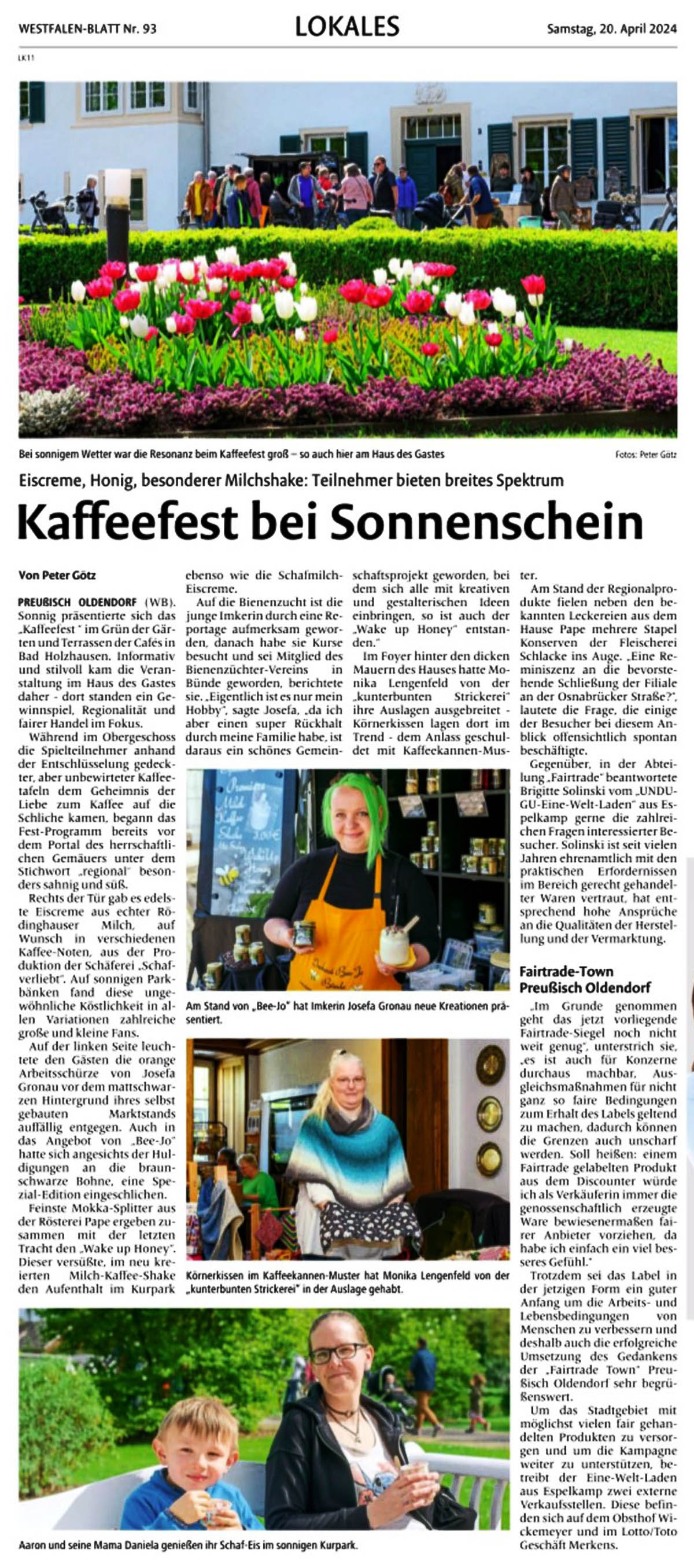 Kaffeefest in Bad Holzhausen