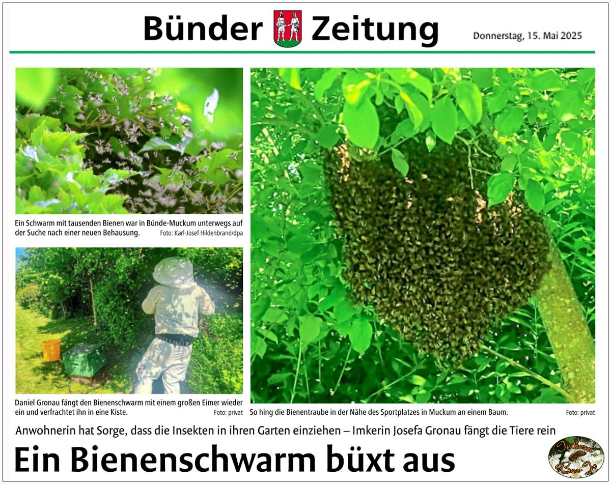 Der Artikel am 15.05.25 in der Printausgabe vom Westfalen-Blatt